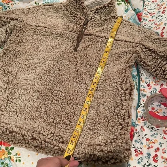 Thread & Supply pullover Sherpa size small - Picture 9 of 9